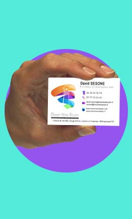 Breizh Web Studio, création de carte de visite à Loudéac