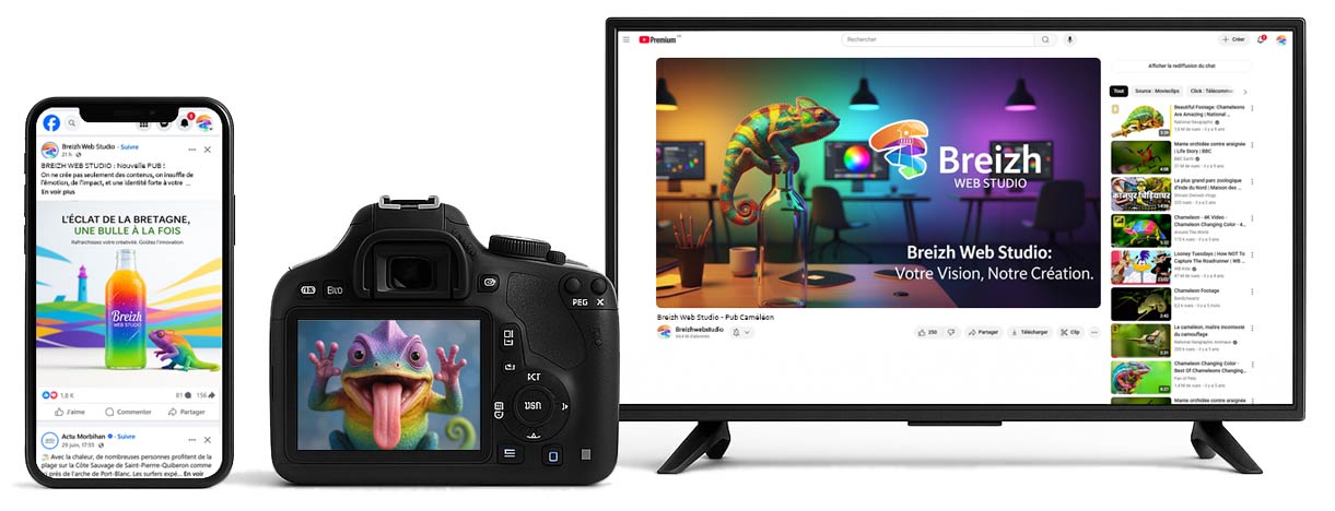 Nous pouvons vous aider sur tous les supports