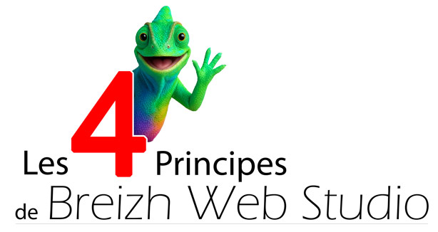 Les 4 principes de Breizh Web Studio à Loudéac